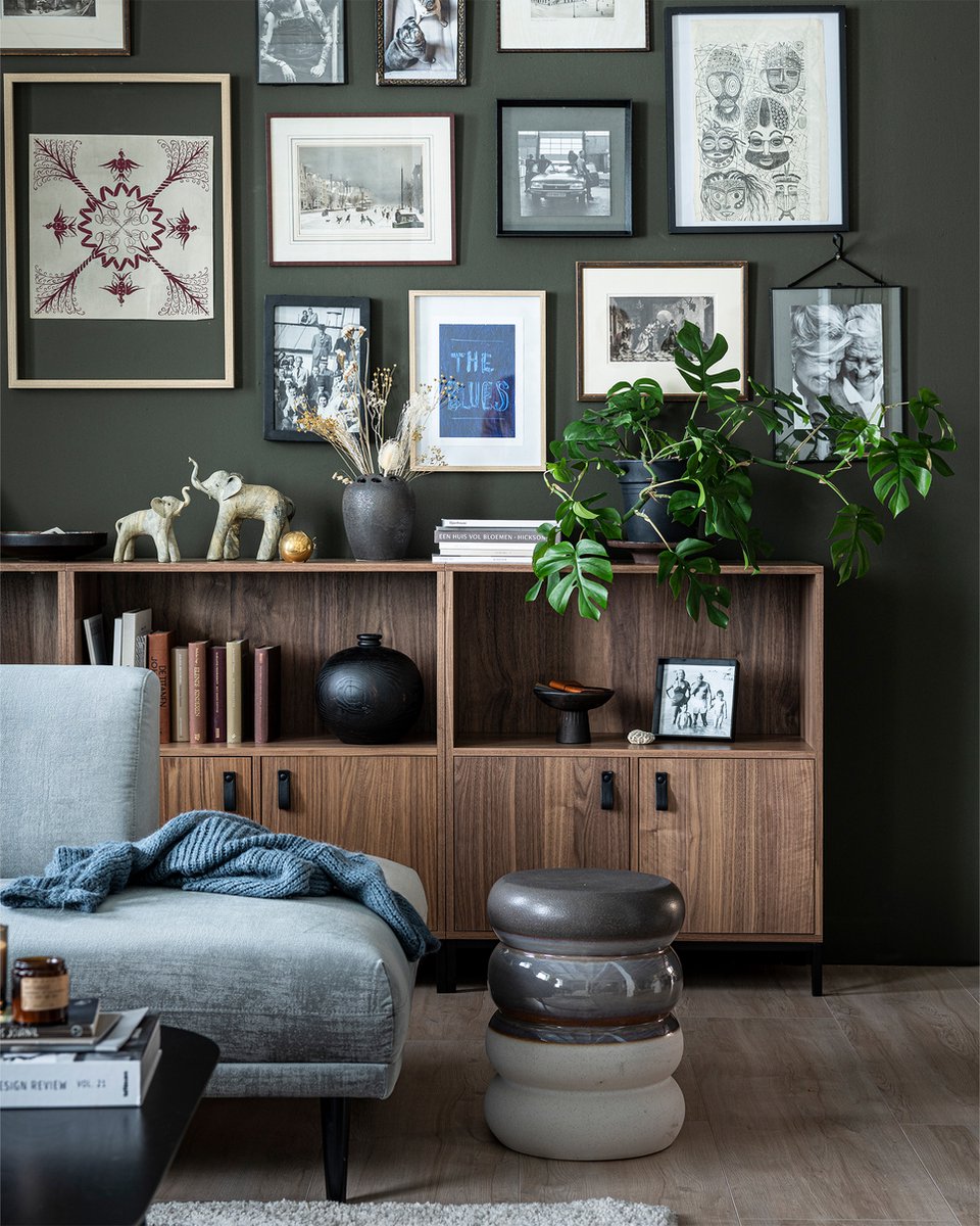 Vtwonen Bulb Bijzettafel Grijs Melange