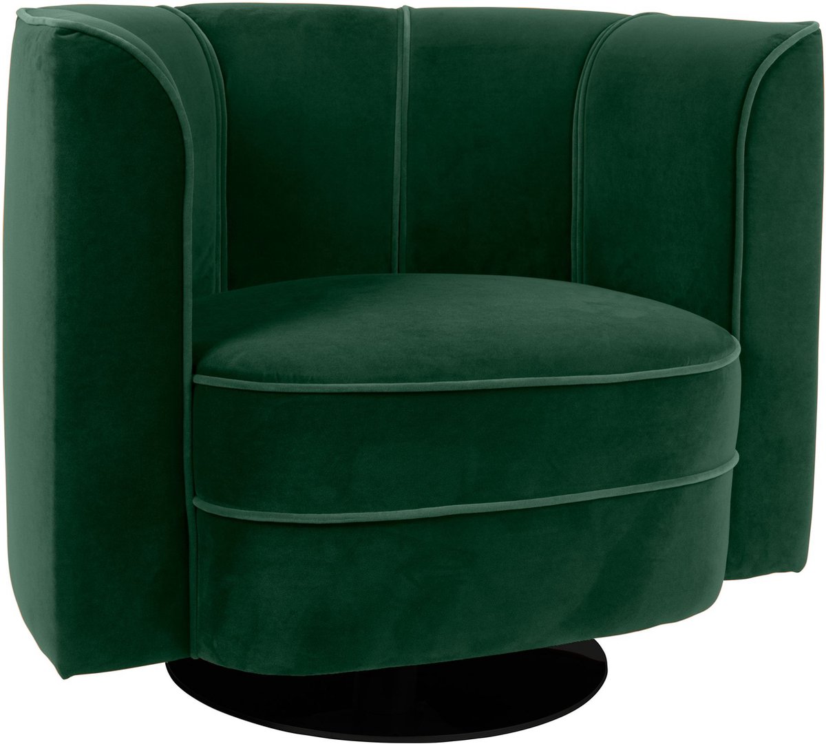 Dutchbone Flower Fauteuil Draaifauteuil Groen
