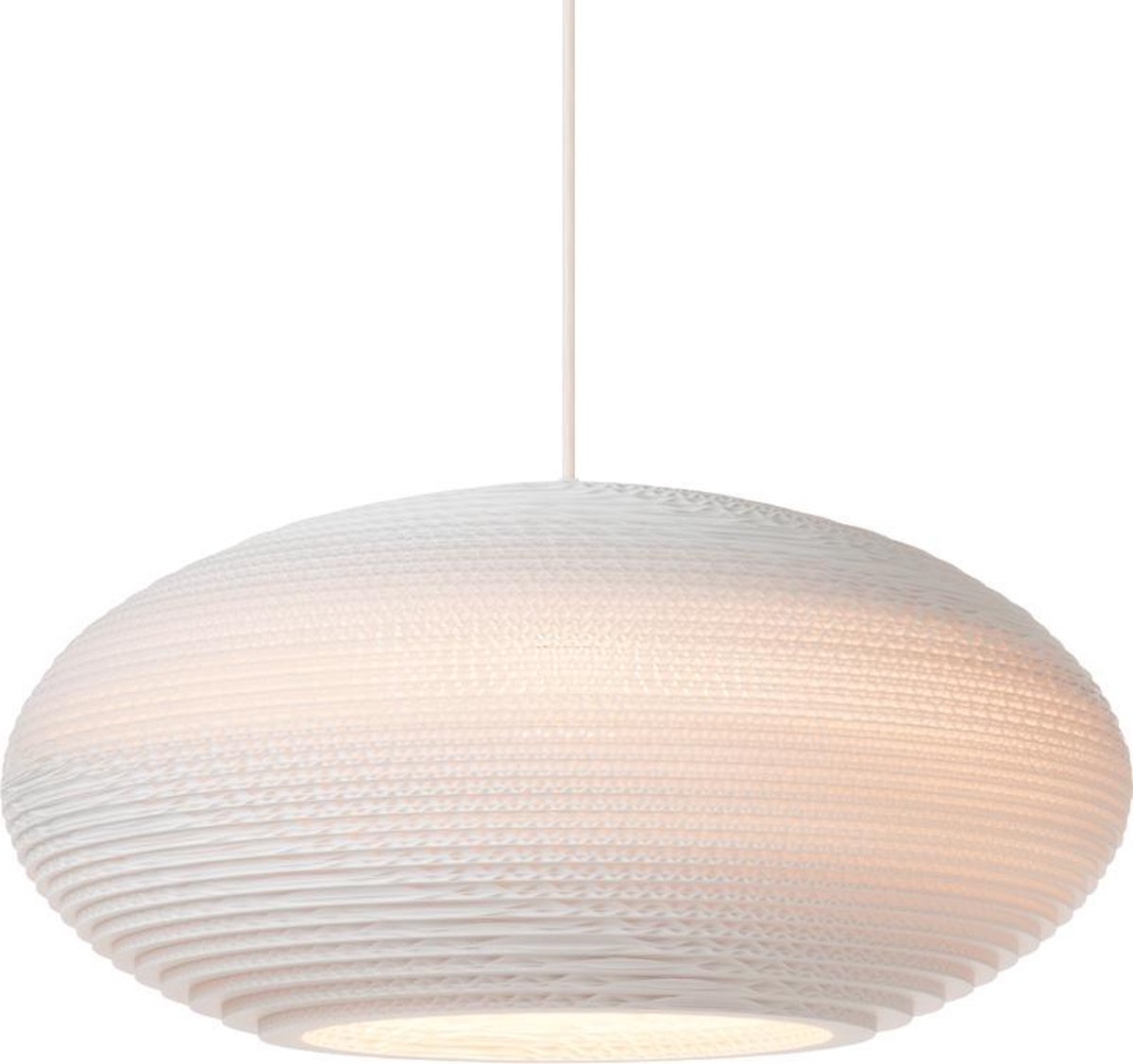 Graypants Scraplights Disc 16 HanglampØ43 Wit