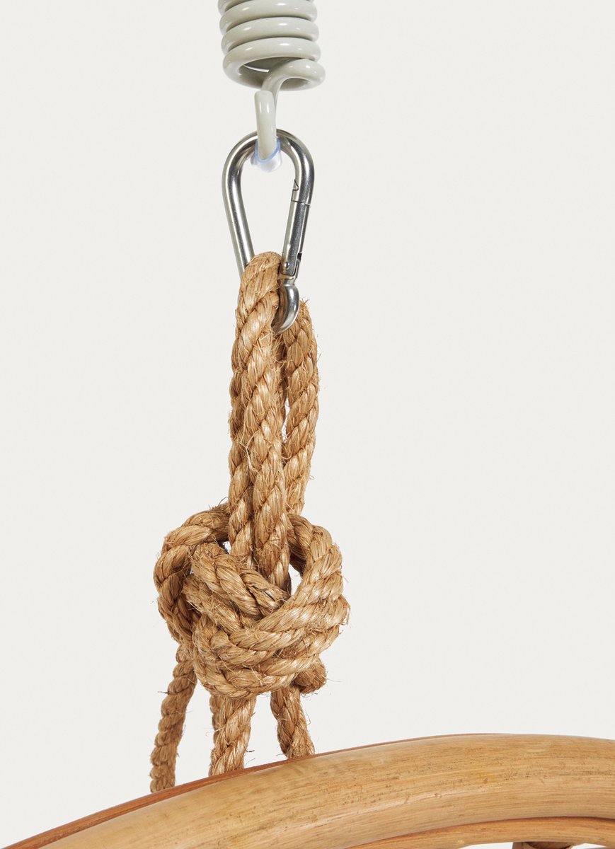 Kave Home Ekaterina Stoel Hangend Hangstoel Ei Buiten Inclusief Base