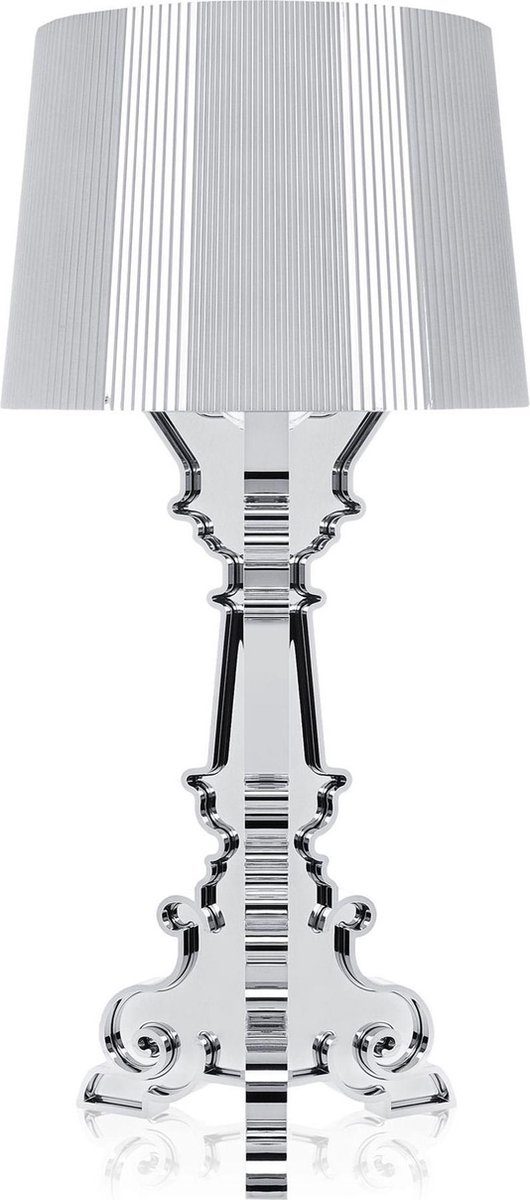 Kartell Bourgie Tafellamp Zilver