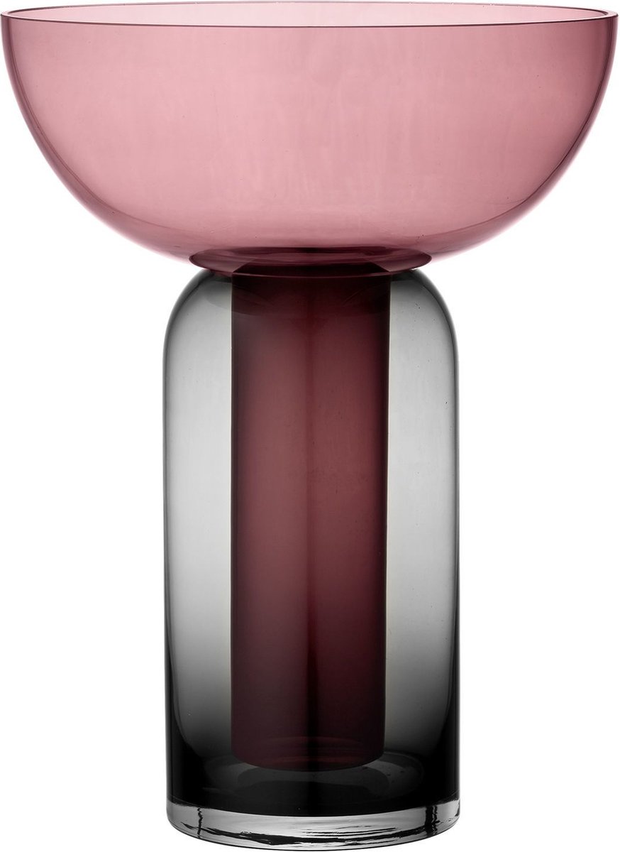 AYTM Torus Vaas Large Zwart/rose