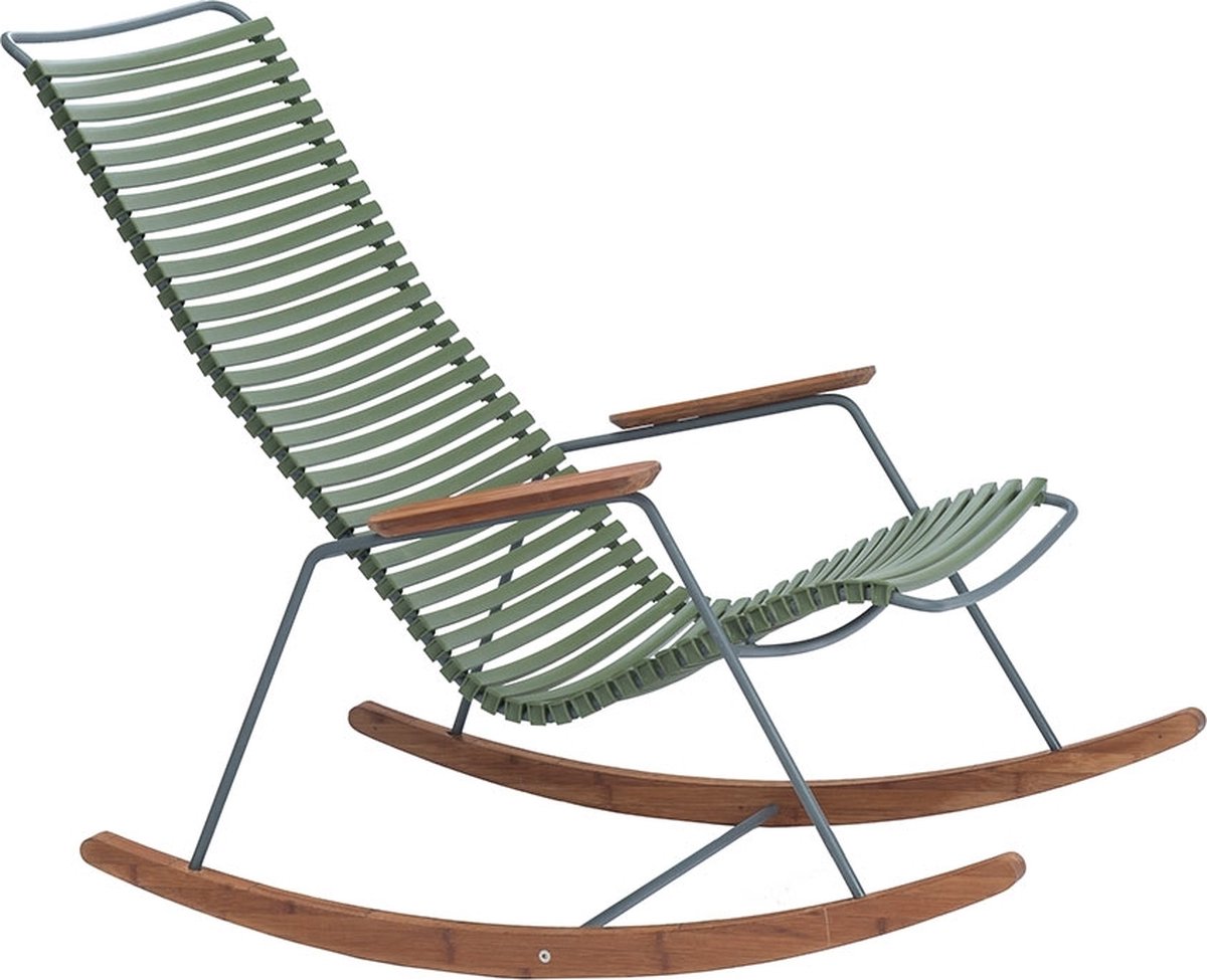 Houe Click Schommelstoel Olive Green