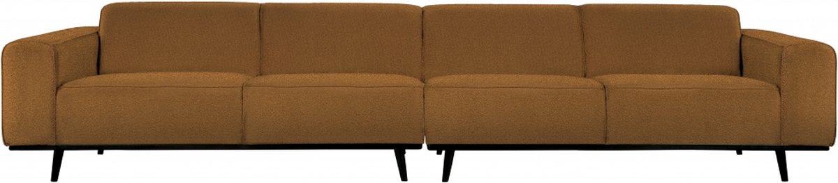 BePureHome Statement Bank 4-zits XL 372cm Boucle Butter