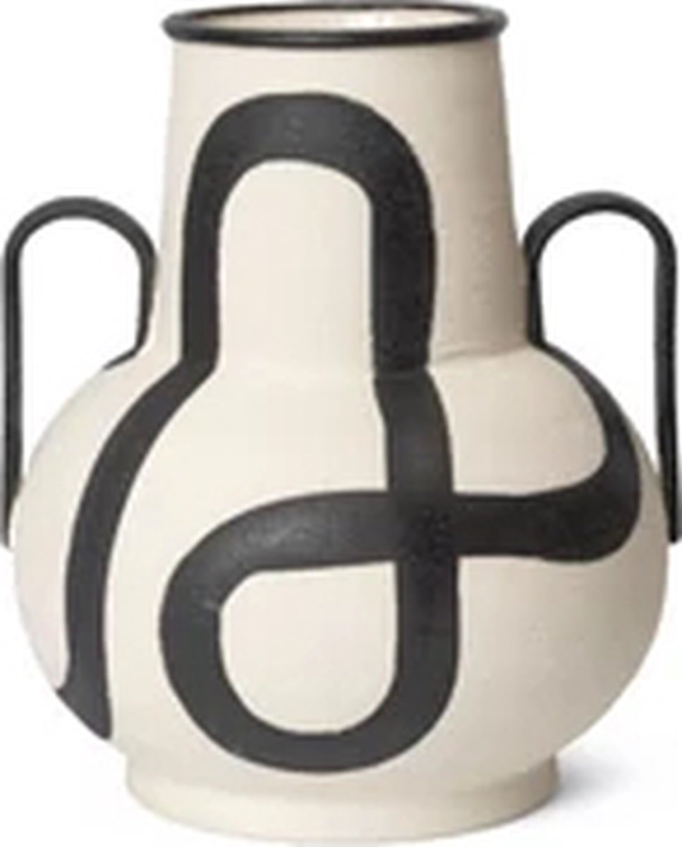 Ferm Living Trace Vaas Off White