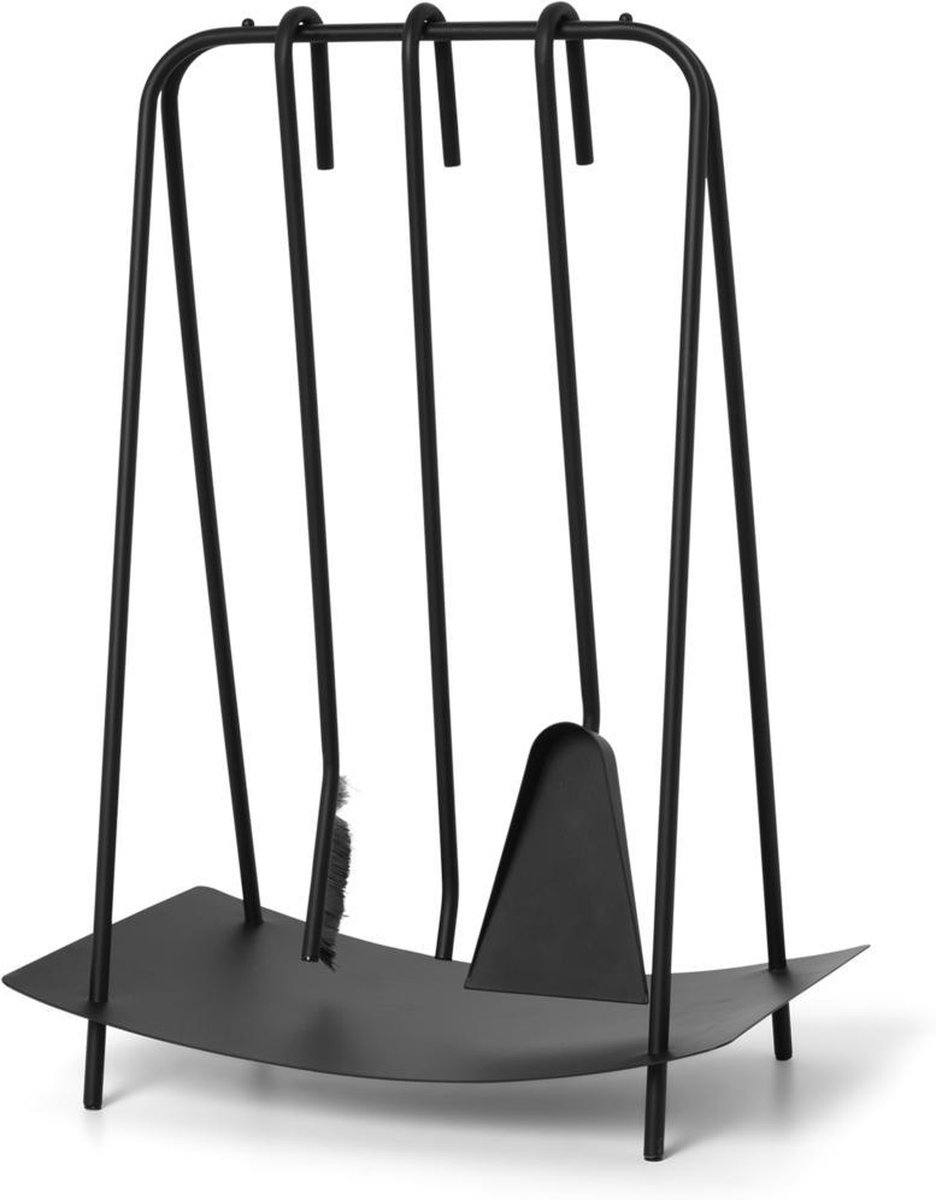 Ferm Living Port Openhaardset Zwart