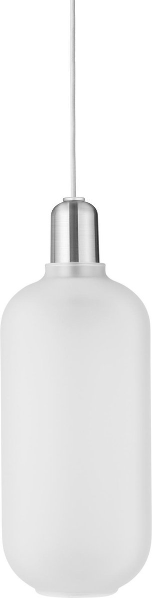 Normann Copenhagen Amp Lamp Hanglamp LargeØ12 Matt Wit