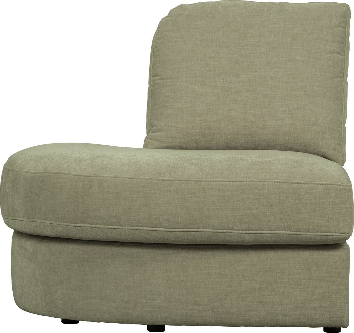 Vtwonen Family 1-zits Element Ronde Hoek Links Groen