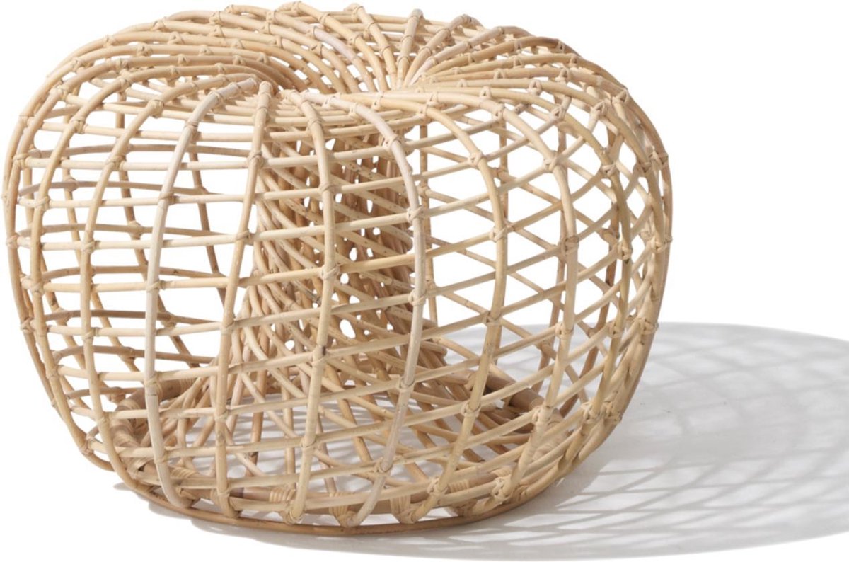Cane-Line Nest Rattan HockerØ60 Indoor