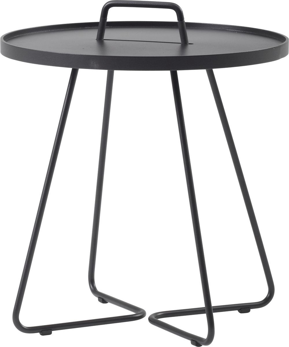 Cane-Line On-the-move Bijzettafel SØ44 Zwart