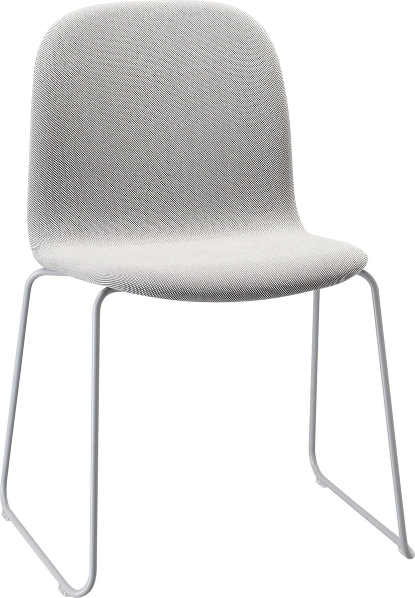 Muuto Visu Sled Gestoffeerde Stoel Steelcut Trio 133 / Grijs