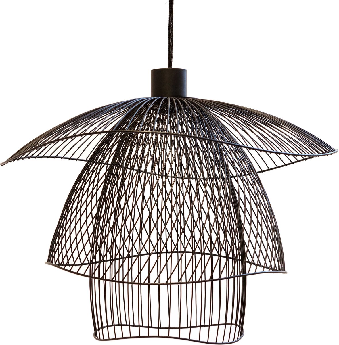 Forestier Papillon HanglampØ56 Small Zwart