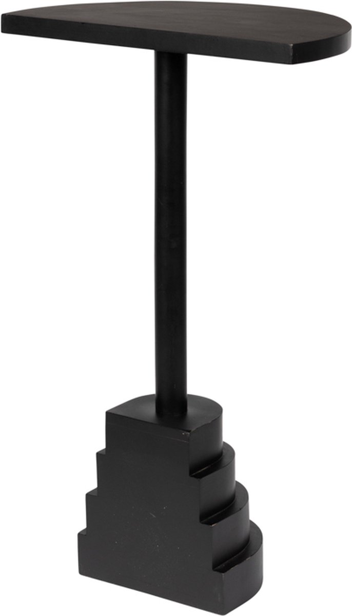 Dutchbone Lina Wand Bijzettafel Zwart