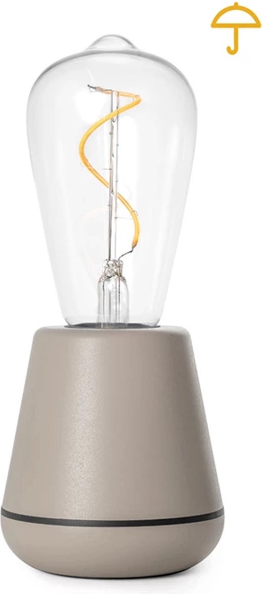 Humble One Outdoor Tafellamp Oplaadbaar Linnen