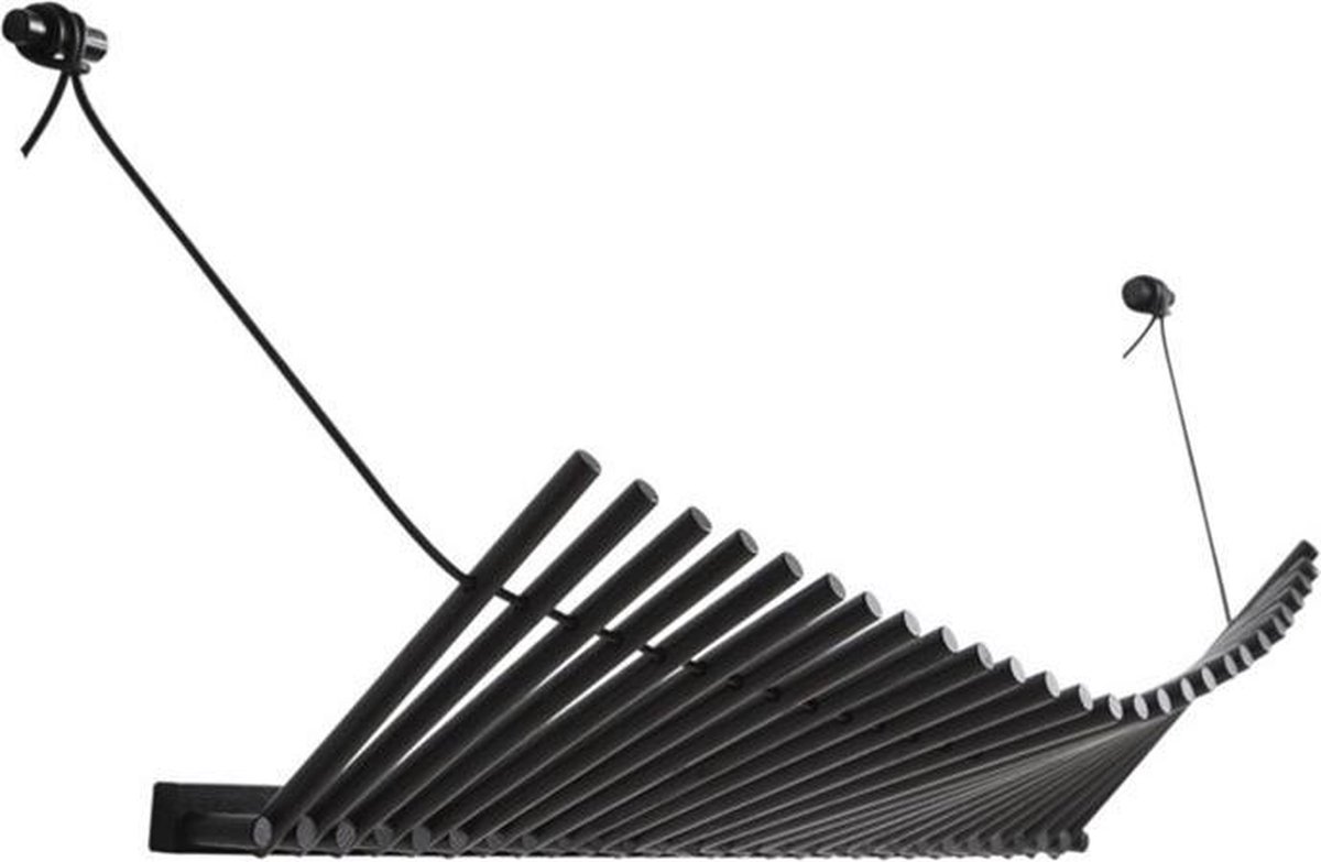 Woud Knaegt Wandkapstok Black