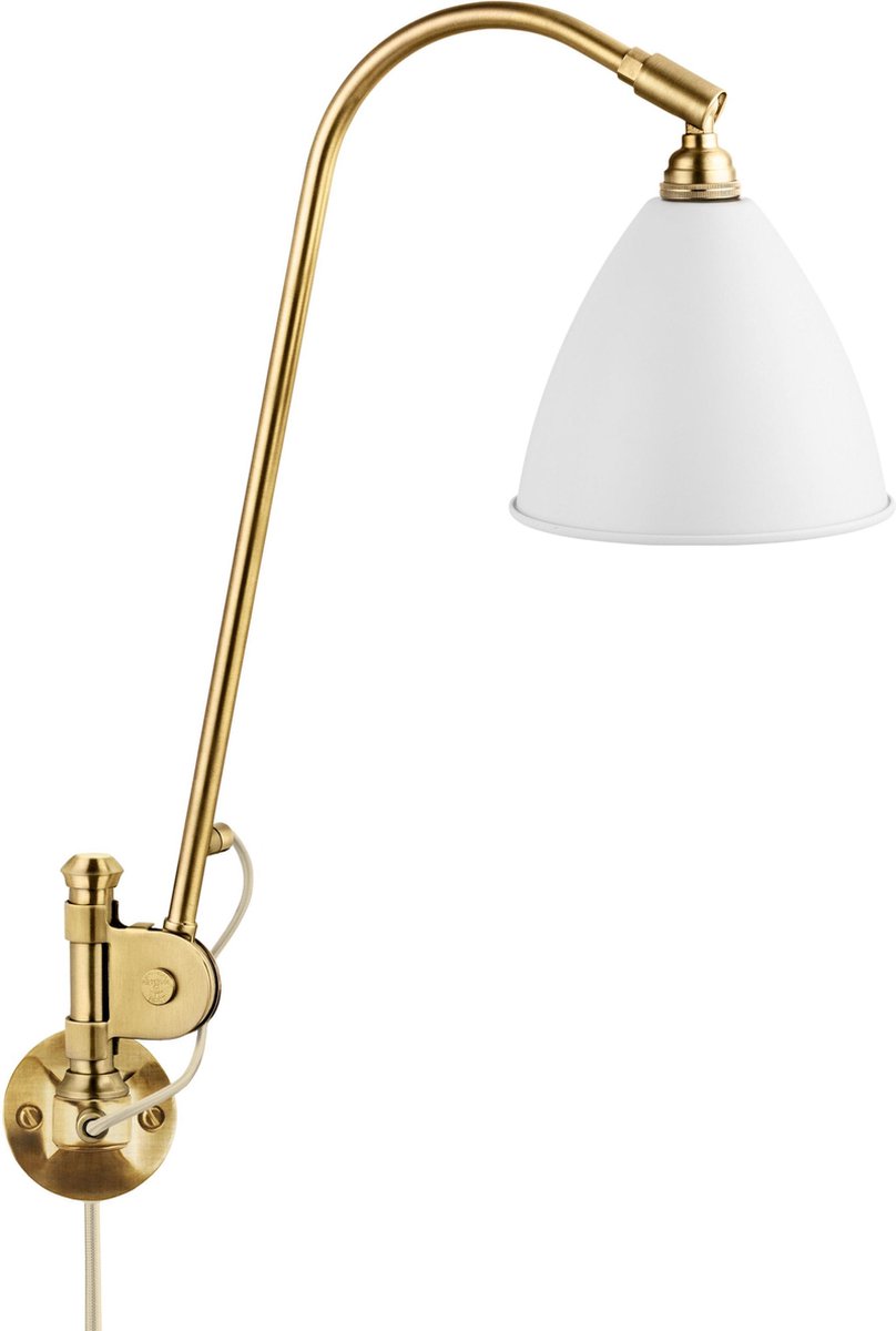 Gubi Bestlite BL6 Wandlamp Messing/soft White