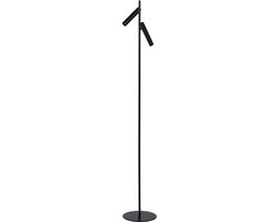 Lucide Philon Double Vloerlamp LED Zwart