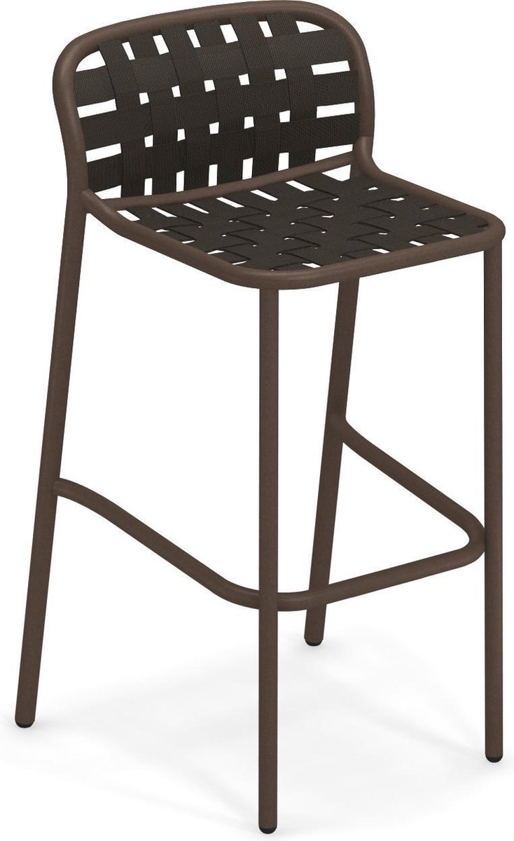 Emu Yard Stool Barkruk Brown/brown