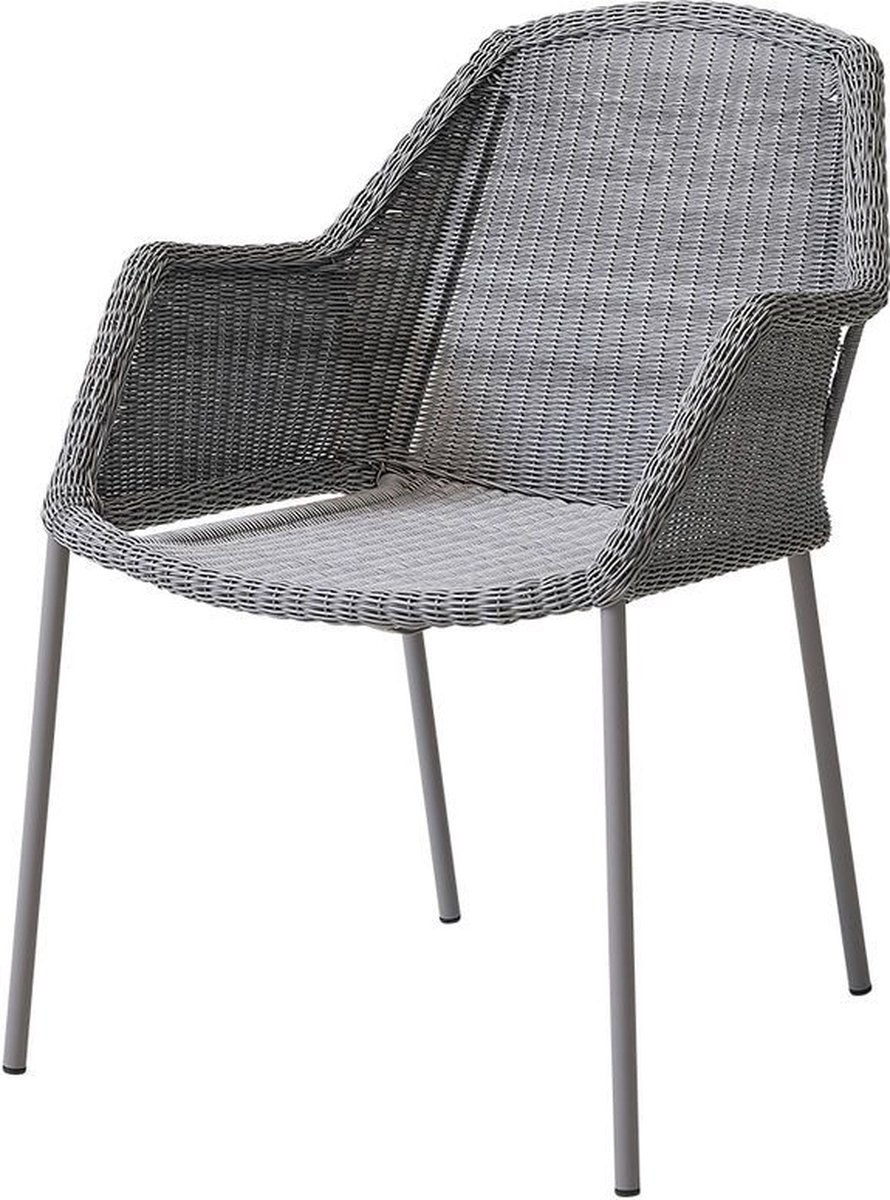 Cane-Line Breeze Stapelbare Tuinstoel Light Grey