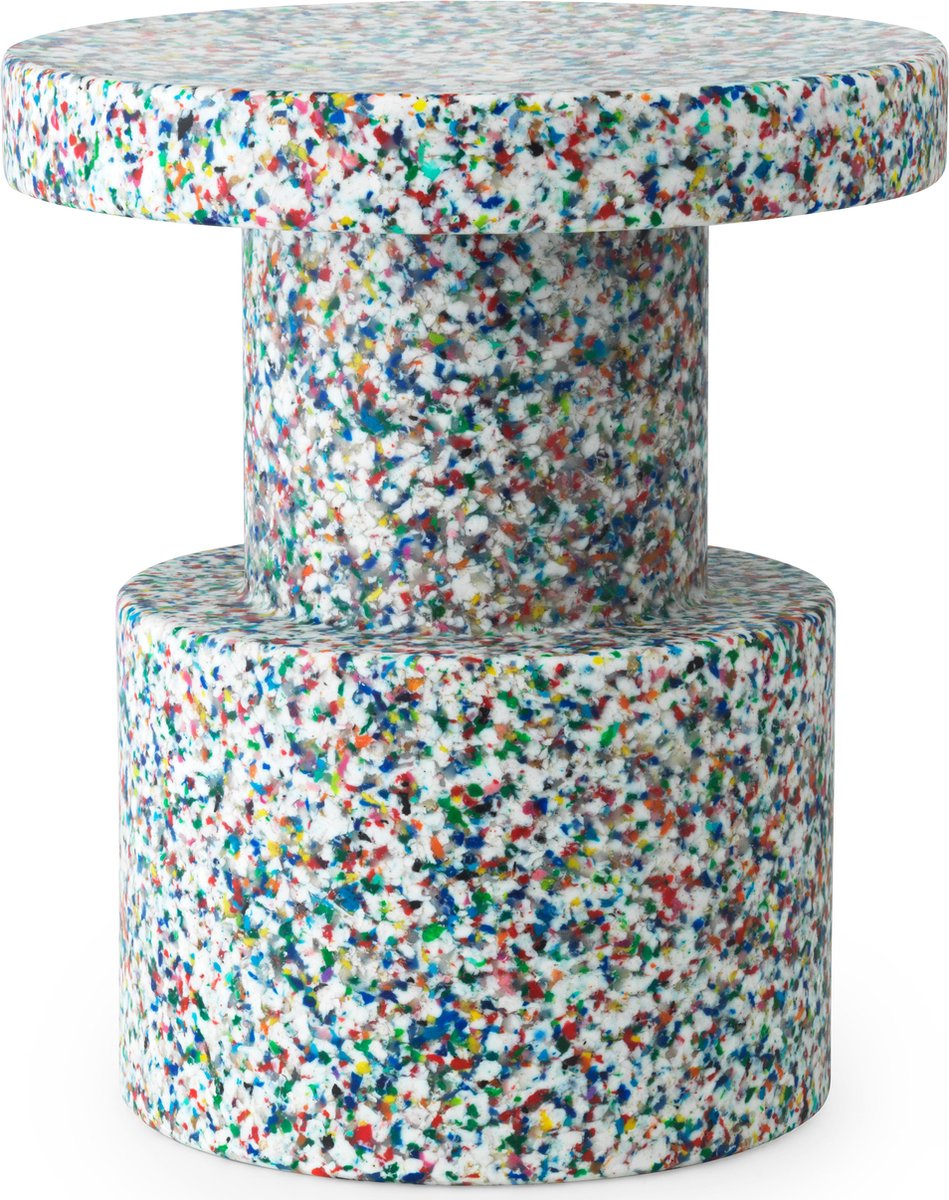 Normann Copenhagen Bit Stool Bijzettafel White Multi