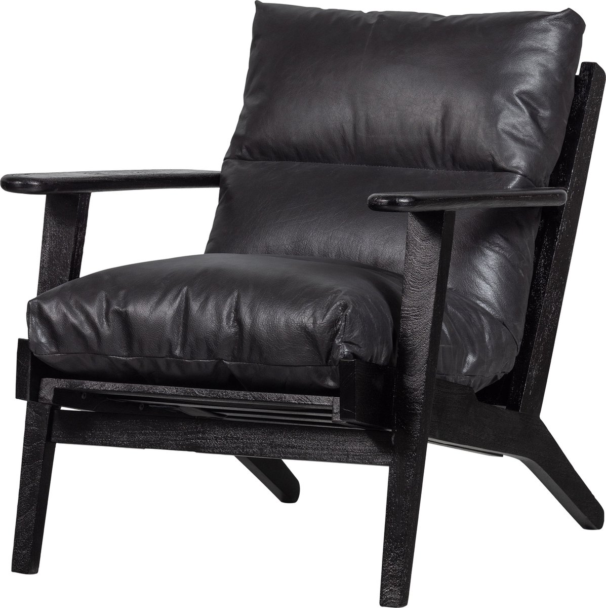 BePureHome Houston Fauteuil Zwart