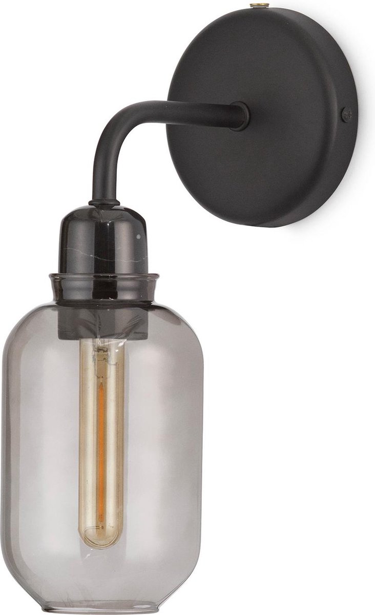 Normann Copenhagen Amp Wandlamp Smoke Zwart