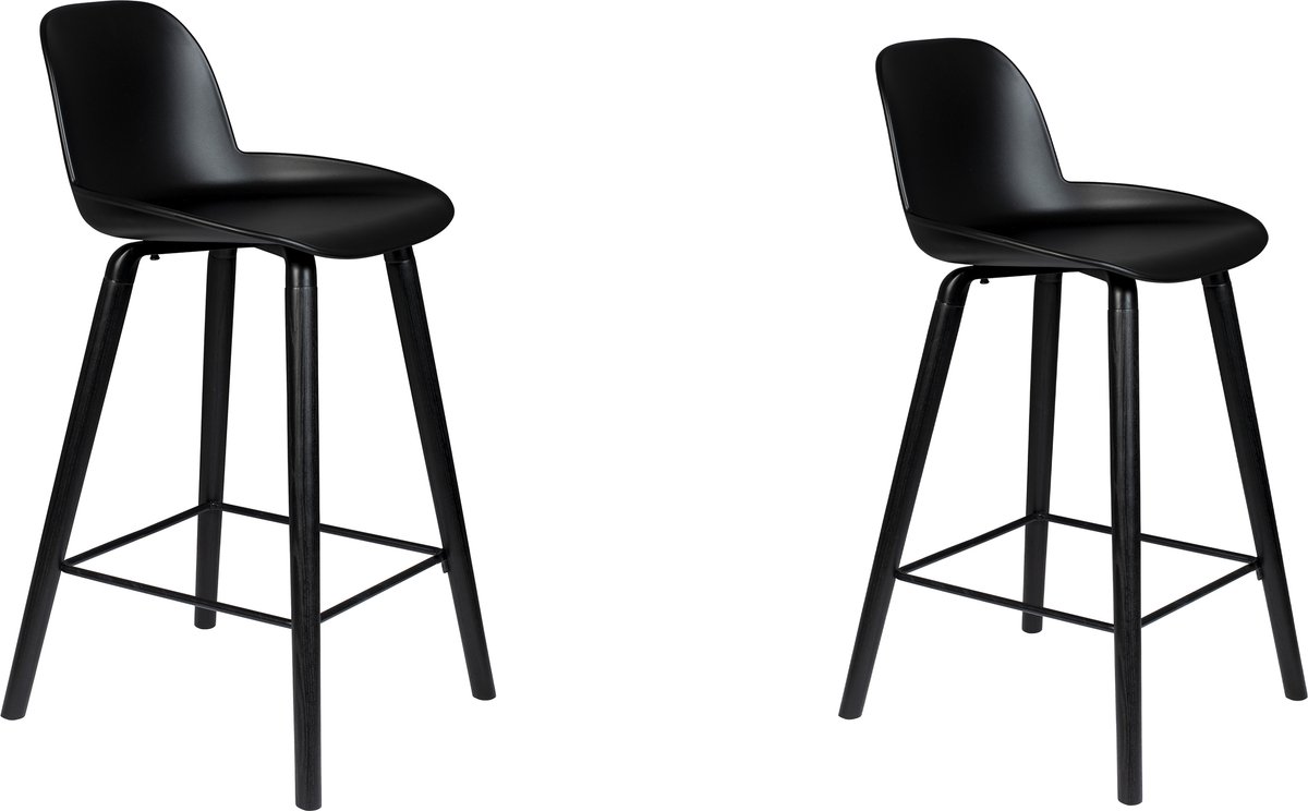 Zuiver Albert Kuip Barkruk 65cm All Black