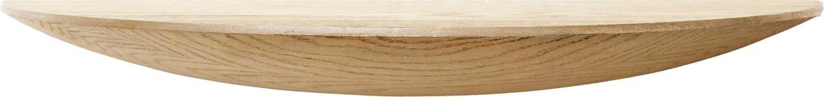 Audo Copenhagen Gridy Fungi Wandplank Large Licht Eiken