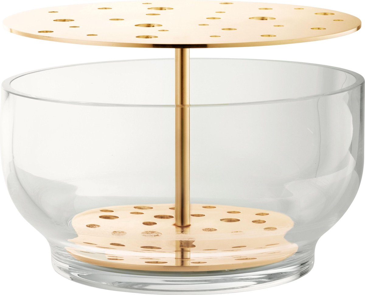 Fritz Hansen Ikebana Vaas Large Brass