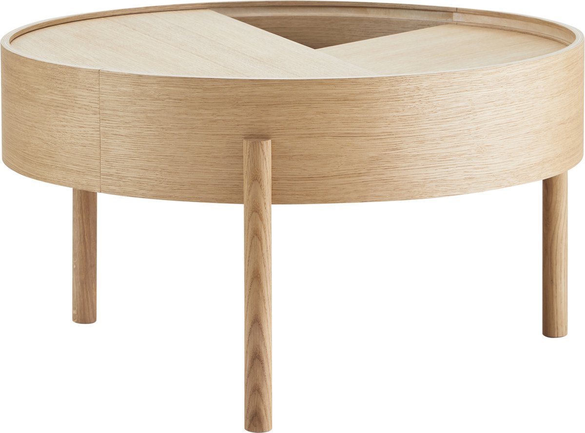 Woud Arc Salontafel 66 Oiled Oak