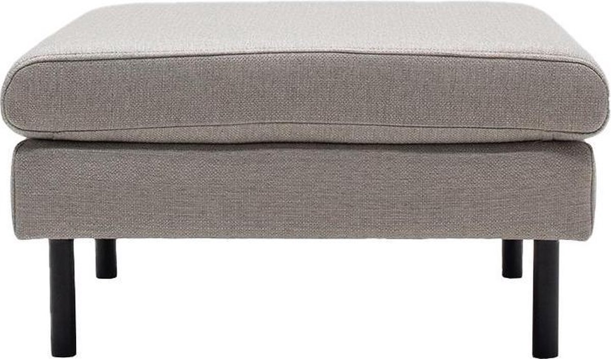 Nuuck Mette Poef Lichtgrijs