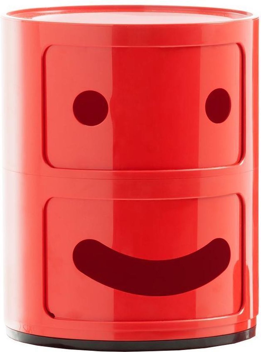 Kartell Componibili Smile Kast A (2 Comp.)