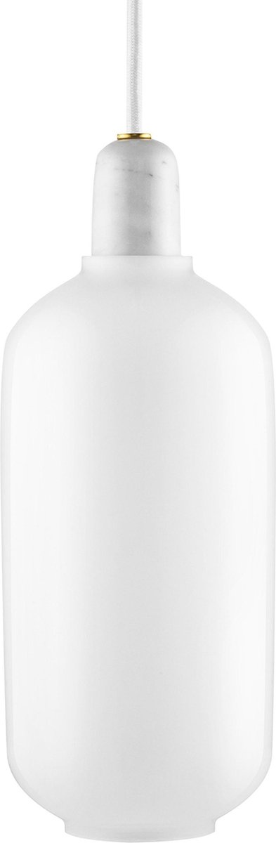 Normann Copenhagen Amp Lamp Hanglamp LargeØ11.2 Wit