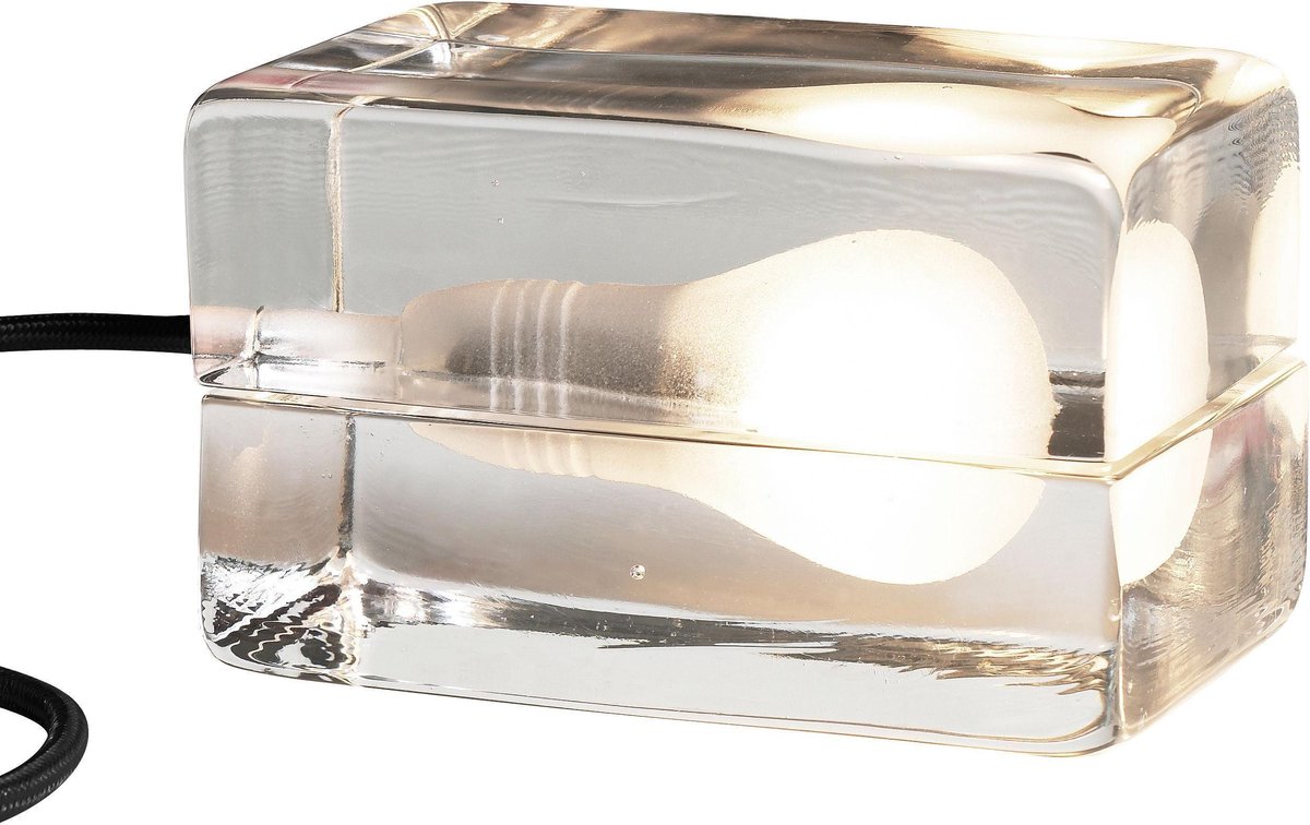 Design House Stockholm Block Tafellamp Zwart Koord