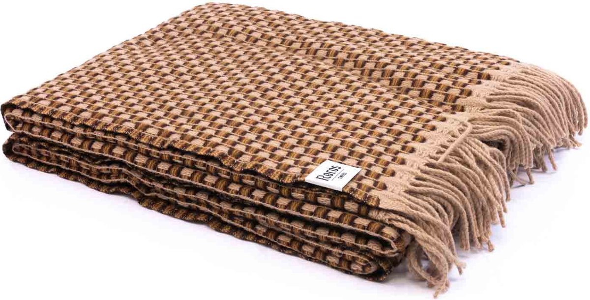 Røros Tweed Isak Plaid 150x210 Chestnut