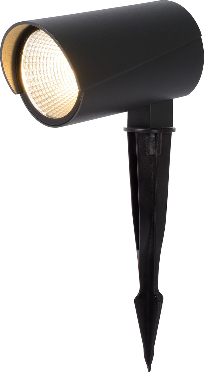 Lucide Manal Spot Met Grondvoet LED Buiten IP65 Zwart