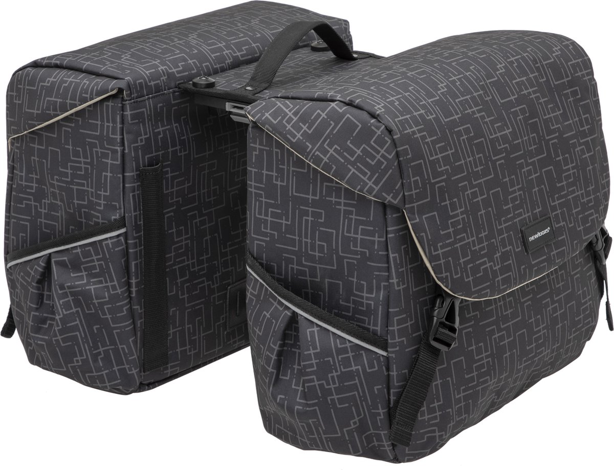 Dubbele fietstas Mondi Joy Double MIK 38L Ivy Black