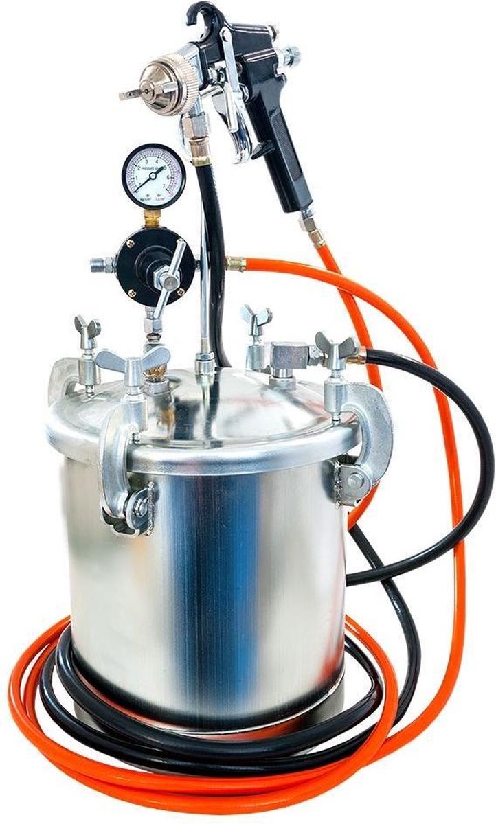 Airpress 45202 - Verfspuit Unit 5,5 Bar 2 Mm Nozzle 8,5 L Beker