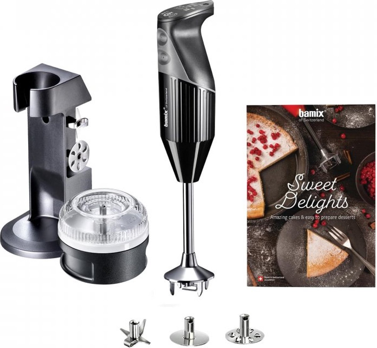 Bamix M200 Sweet Delights Zwart | Mixers | Keuken&Koken - Keukenapparaten | 7610497621201