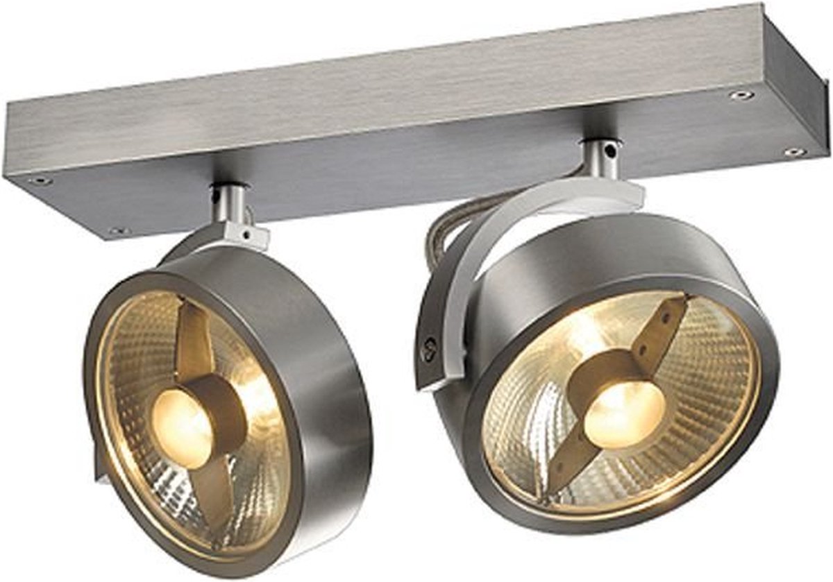 SLV Kalu 147316 Plafondspot GU10 Aluminium (geborsteld)