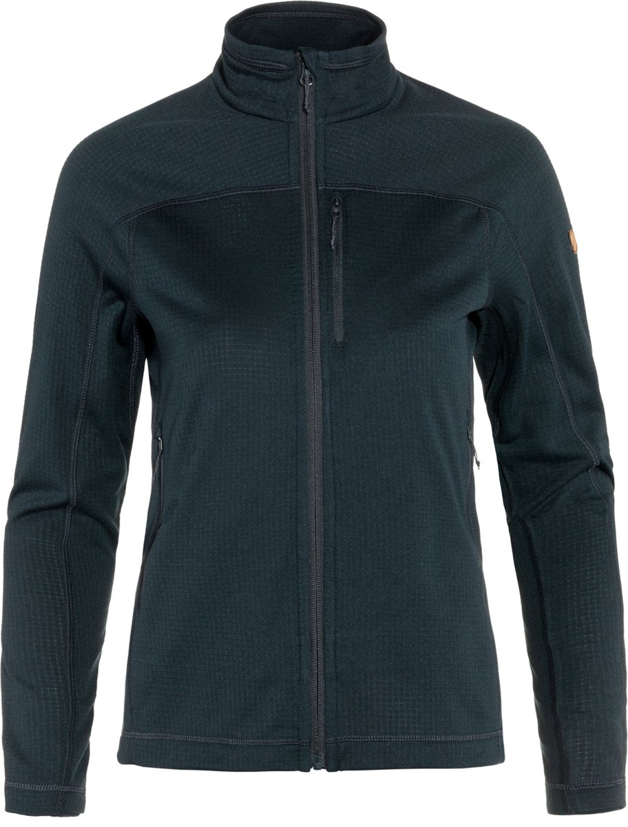 Fjällräven Dames Fleecevest Abisko Lite Fleece Jacket W, donkerblauw, Maat: S