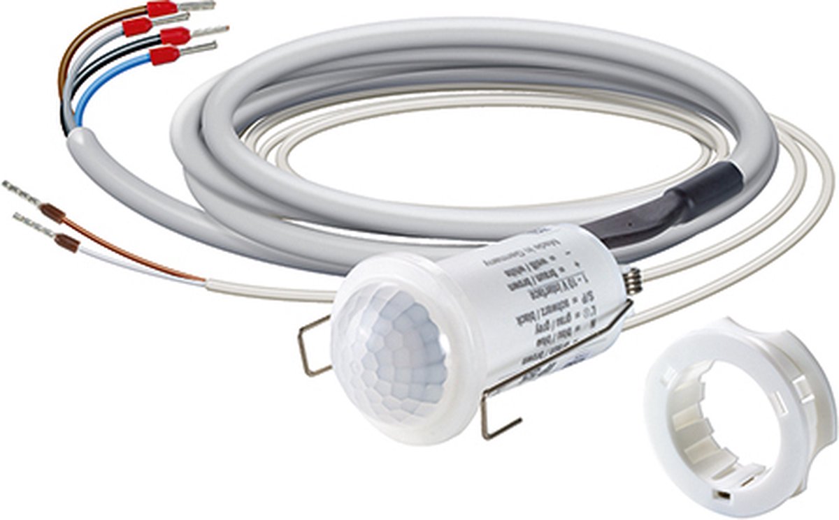ESYLUX EP10427343 Aanwezigheidsmelder (plafondinbouw) Inbouw (in muur) 360 ° IP55