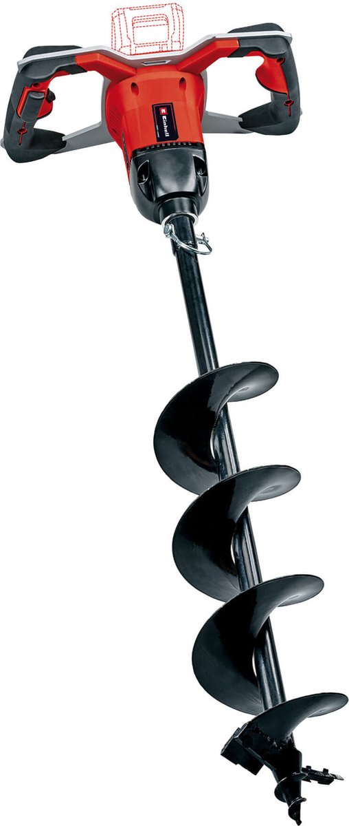 Einhell 3437000 GP-EA 18/150 Li BL-Solo Grondboor Softgriff