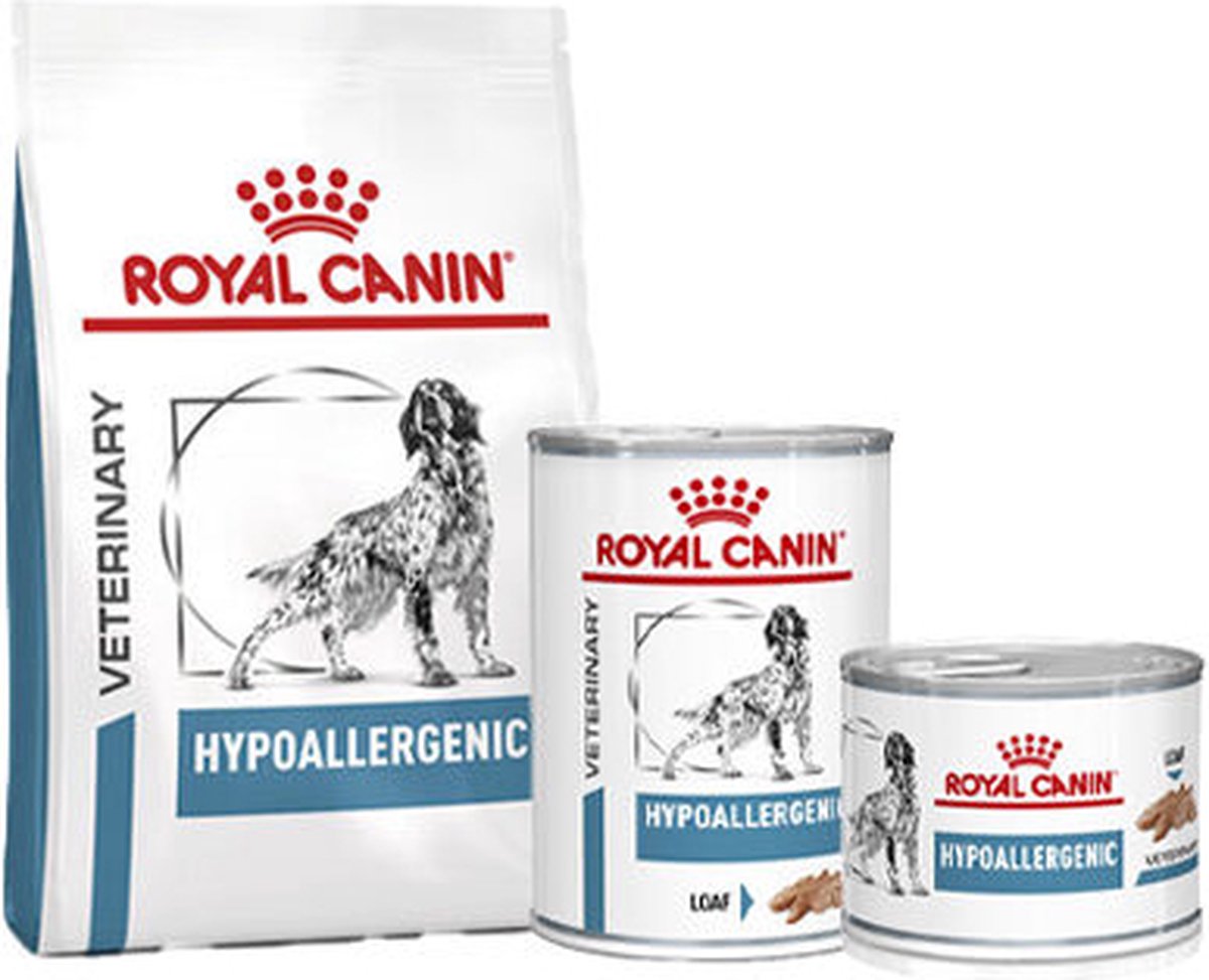 Royal Canin Hypoallergenic Hond - 2 x 12 x 400 g blikken