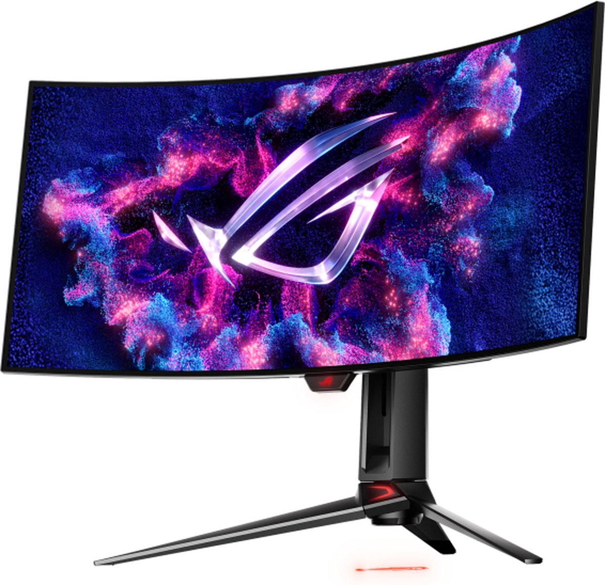 Asus ROG Swift OLED PG34WCDM Gaming monitor Energielabel F (A - G) 86.1 cm (33.9 inch) 3440 x 1440 Pixel 21:9 0.03 ms DisplayPort, HDMI, Hoofdtelefoon (3.5 mm