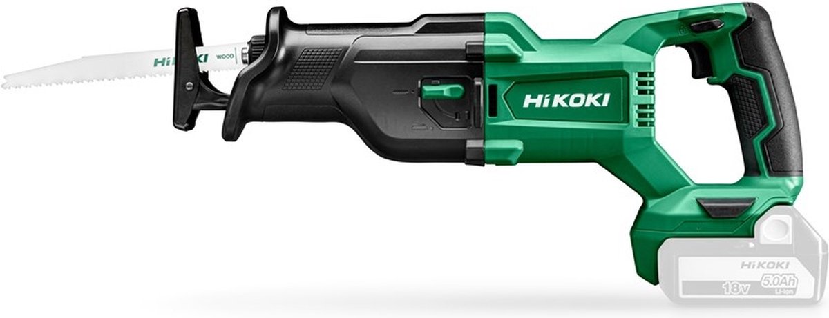HiKOKI CR18DBW4Z 18V Accu Reciprozaag - Snelwissel