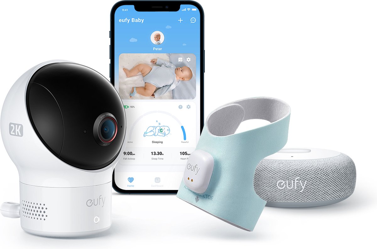 Eufy Smart Sock S320 Slimme Binnencamera Wit