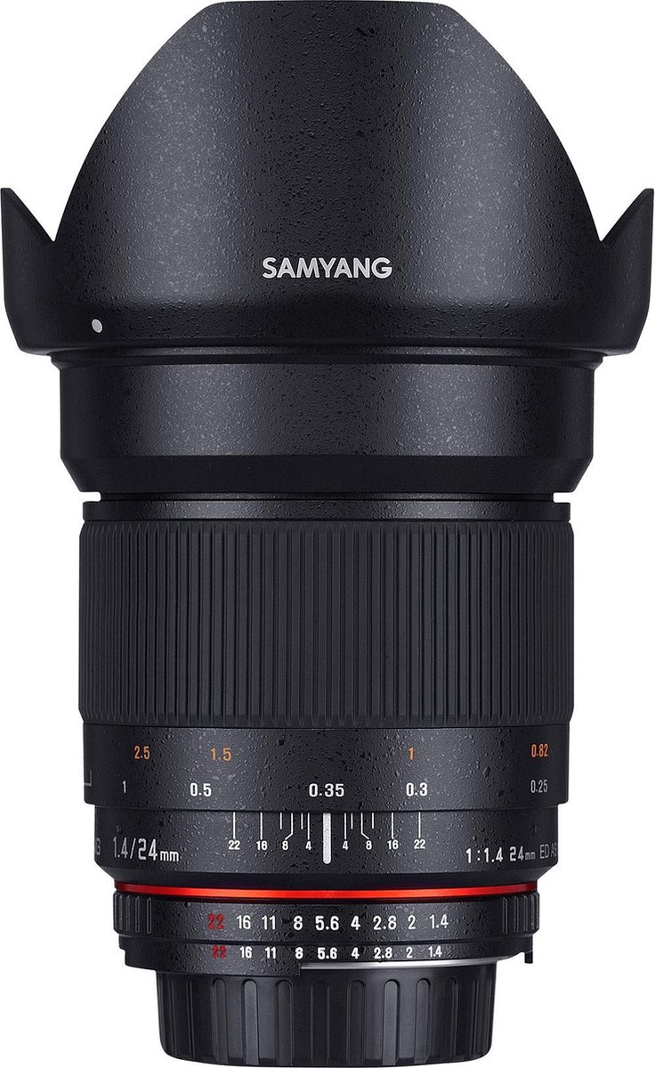 Samyang 21520 21520 Groothoekobjectief f/1.4 (max) 24 mm
