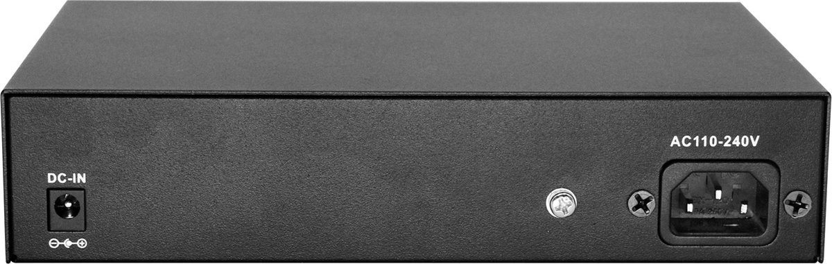 VALUE PoE+ Gigabit Ethernet Switch, 8+2 Uplink Ports (1x GbE + 1x SFP)