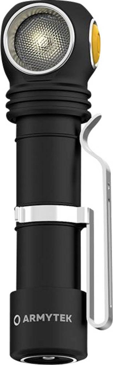 ArmyTek Wizard C2 Pro Nichia Magnet Warm Handlamp werkt op een accu LED Met magneethouder 1600 lm 4680 h 65 g